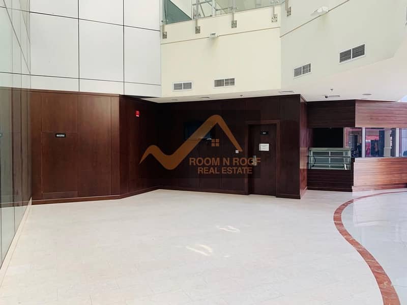 1 Month Free| Burj Khalifa View| Fully Fitted Shop For Rent| Crystal Tower| Business Bay|