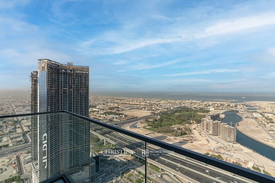 Exclusive | 51st floor | Full sea views | Maids room