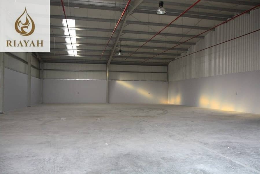 Perfect Location -  Behind  Delma Mall Best Quality  Warehouses with Office | Pantry and Toilets.