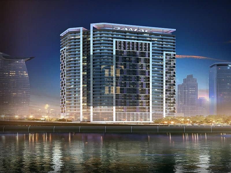Amazing One Bedroom  View of Dubai Water Canal 3 yrs.  Installments.