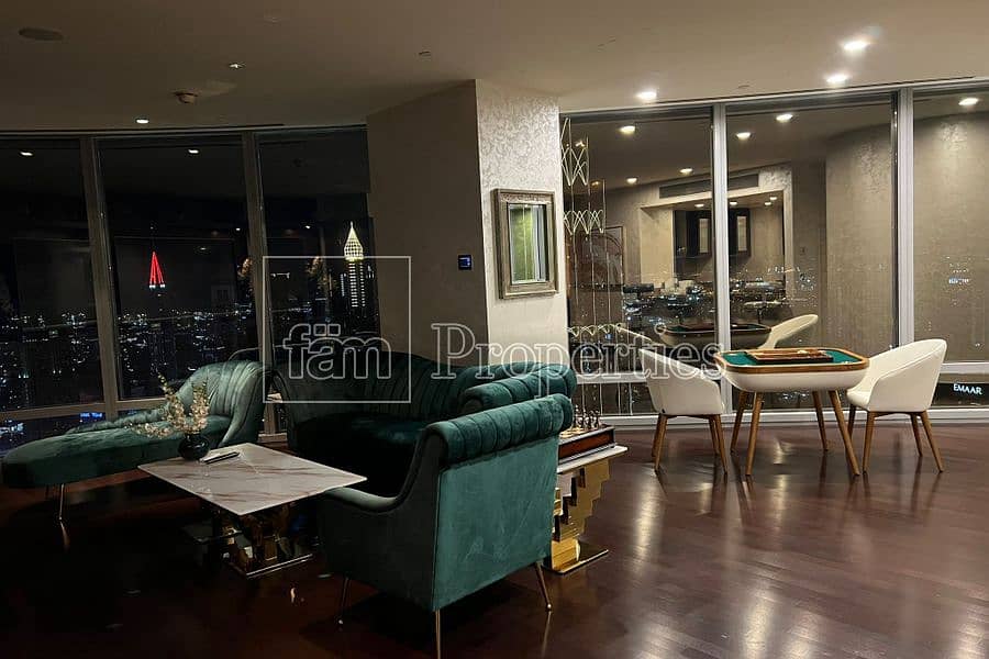 Fully Furnished 3BR+Maid | Stunning View | Type D