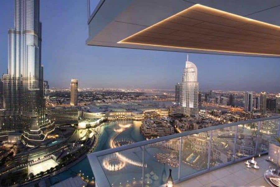 Luxury Penthouse with  Fountain View| High Floor