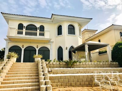 4 Bedroom Villa for Rent in Palm Jumeirah, Dubai - Sunset View | Garden home | Beach Access