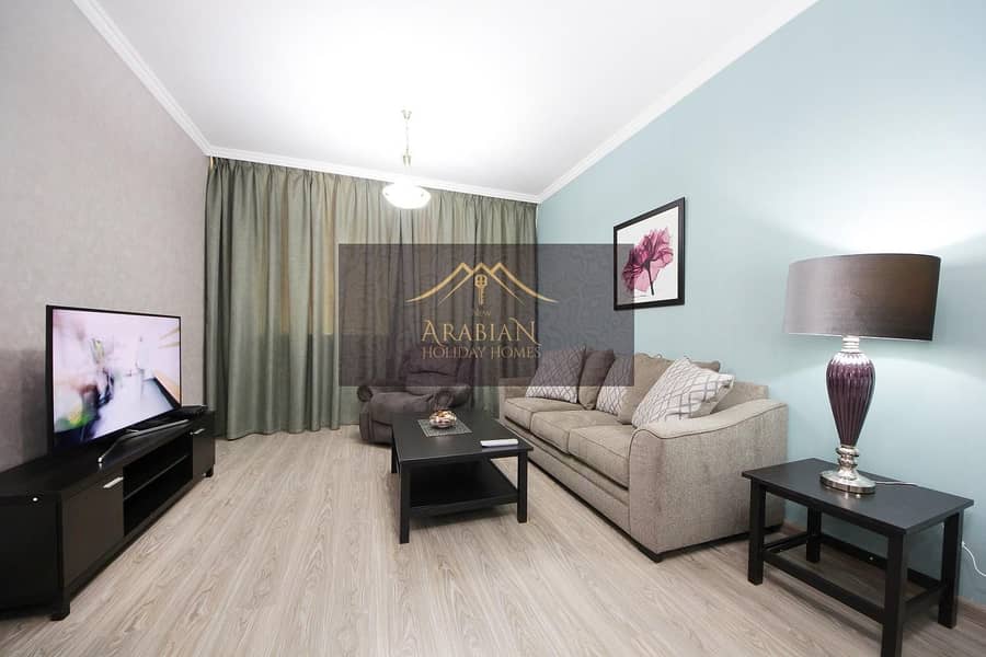 3 Chic One Bedroom Apartment in Burj Al Nujoom