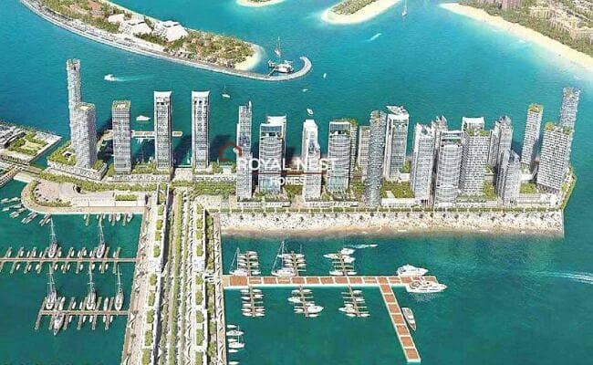 位于迪拜港，艾玛尔海滨社区，皇宫海滩公寓 2 卧室的公寓 3550000 AED - 5493315