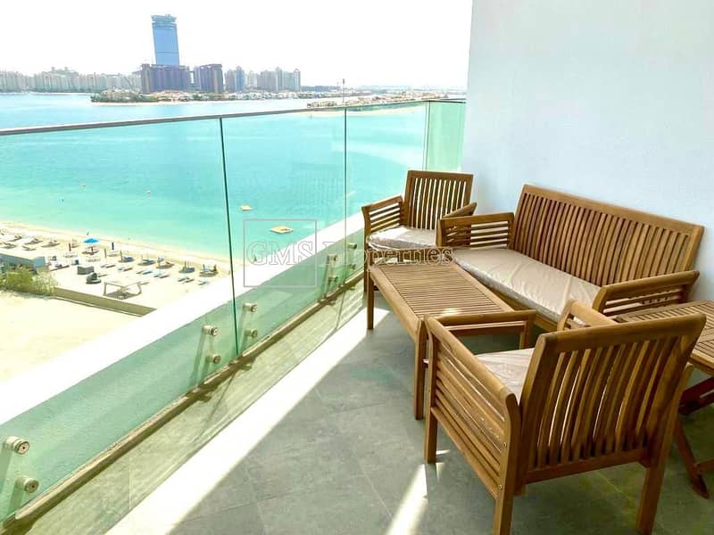 Palm Jumeirah| Luxury 1BR Furnished | Sea View