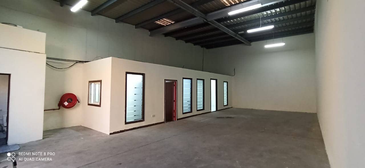 1,500 Sq. Ft Commercial Warehouse with Office in Al Qusais
