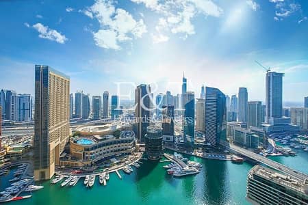 3 Bedroom Flat for Sale in Dubai Marina, Dubai - Full Marina View | Fully Furnished | Vacant