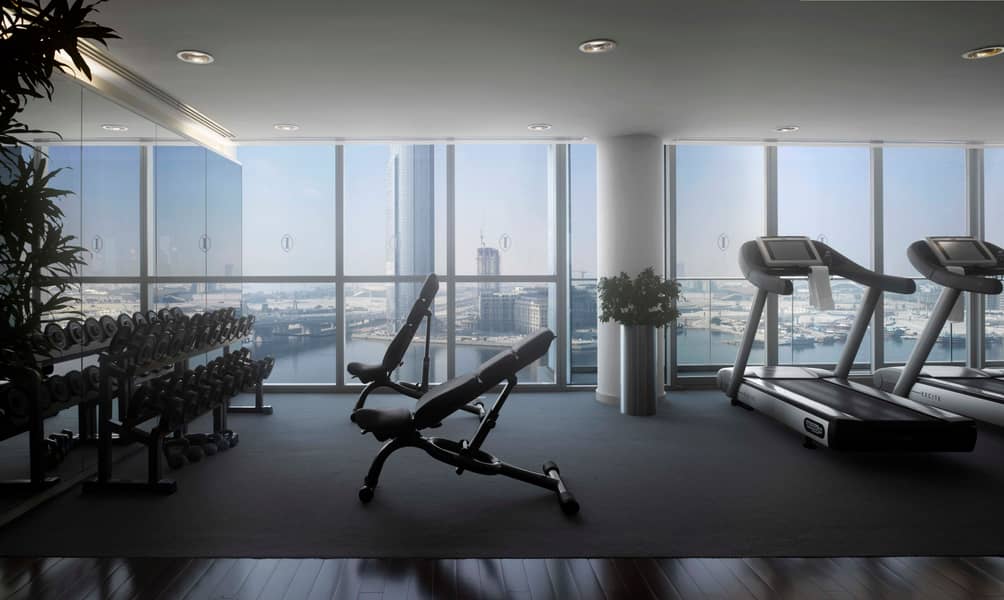 8 Gym with a view