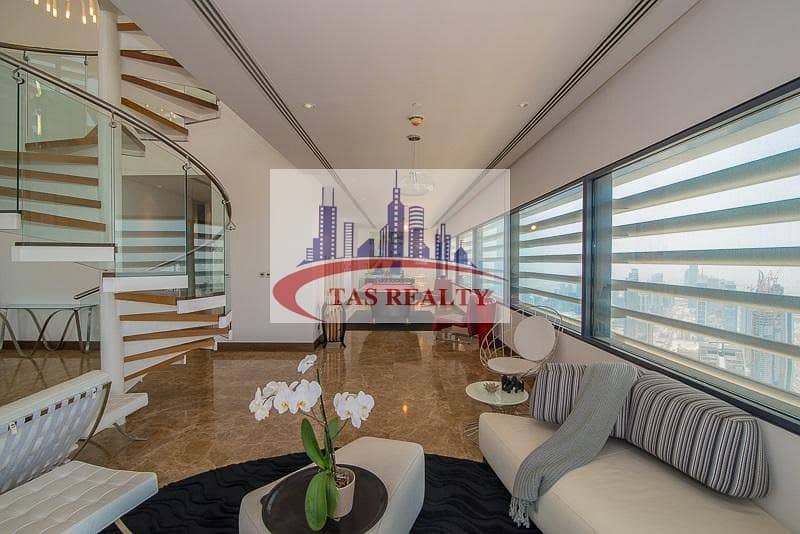 Luxury  Penthouse  for Sale in Index Tower | 4 BR + Maids  | Furnished