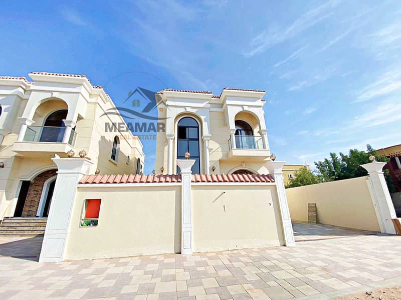 New Villa on the main road with A/C Very Good Finish and price nearby mohammad bin zayed st.