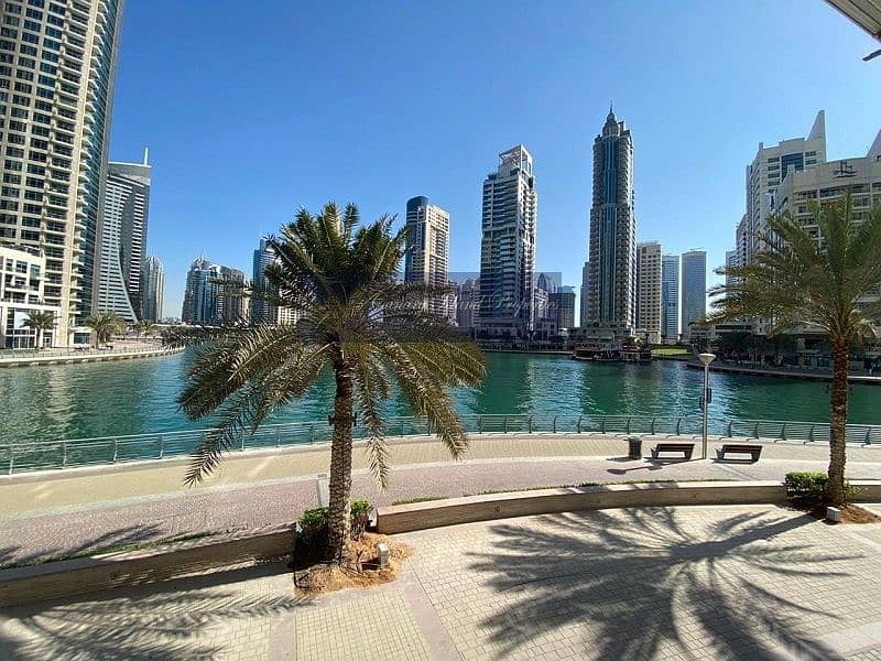 Marina Facing | Shell and Core | Retail for Rent at Dubai Marina.