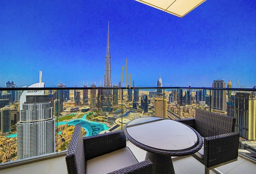 位于迪拜市中心，谦恭公寓喷泉景观综合体 1 卧室的公寓 220000 AED - 5601897