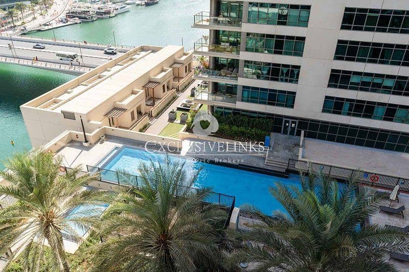 15 Amazing 1 bed with Full Marina View