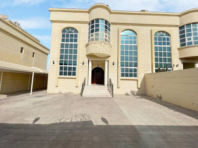 STYLISH 5 BEDROOM COMPOUND VILLA WITH PRIVATE ENTRANCE FOR RENT IN MOHAMMED BIN ZAYED CITY