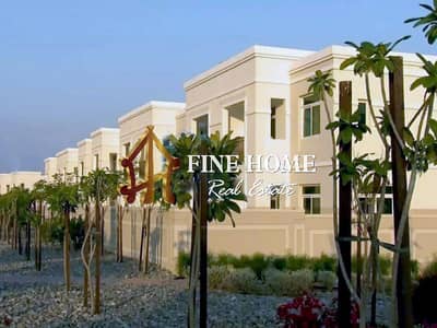 2 Bedroom Townhouse for Sale in Al Ghadeer, Abu Dhabi - Single Row I Modified Townhouse W Land Scape