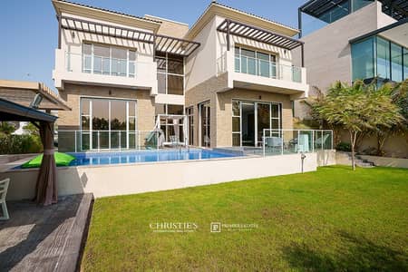 5 Bedroom Villa for Sale in Jumeirah Golf Estates, Dubai - 5 BR Plus Study Golf Mansion With Extendable Plot