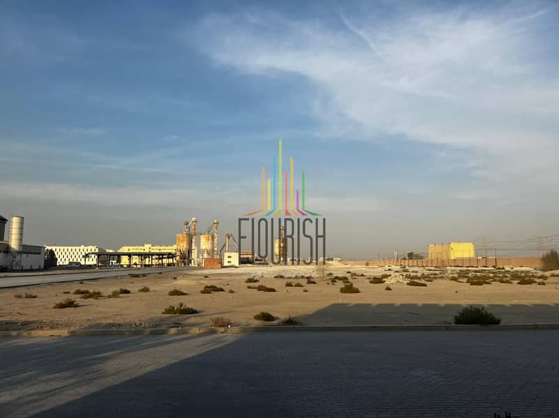 120,000 Sq. Ft Commercial  Open Land In Jebel Ali Industrial Area