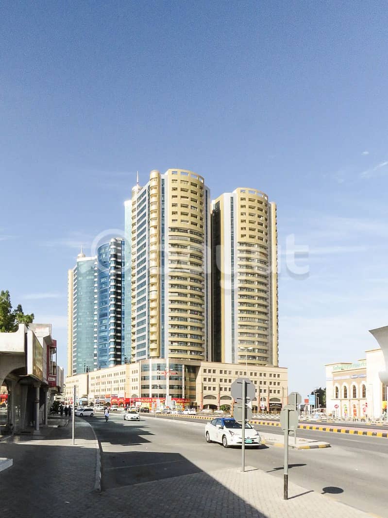 -FOR SALE!!! 2-BHK with Parking and Balconies Price: 340,000/aed  in Horizon Tower Ajman-