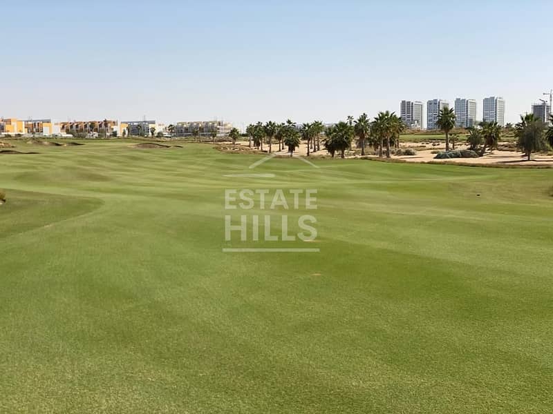 Golf View | Single Row | Big Size 3 Bedroom + Maid