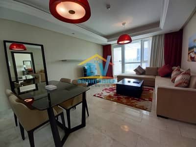 1 Bedroom Flat for Rent in Corniche Road, Abu Dhabi - Luxury Fully Furnished 1 BHK with all Facilities and Parking