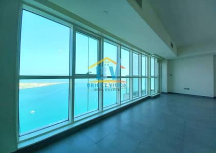 3 Bedroom Flat for Rent in Corniche Area, Abu Dhabi - Fantastic Full Sea View Luxury 3 Master Bedroom with Maid !! Corniche