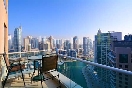 2 Bedroom Flat for Rent in Dubai Internet City, Dubai - Marina View I High Floor I Chiller Free.