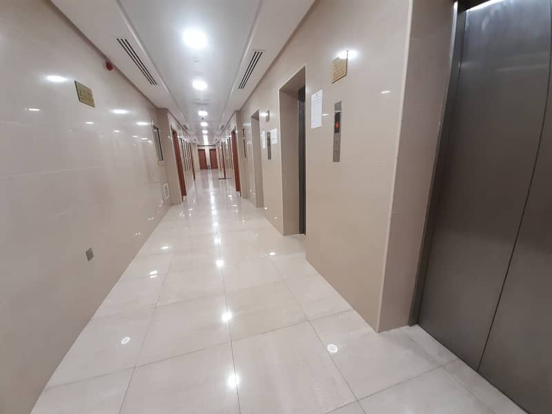Hot offer  2bhk with GYM AND POOL with one covered parking with wardrobes with all Facilities in the building  in Dubai land area.