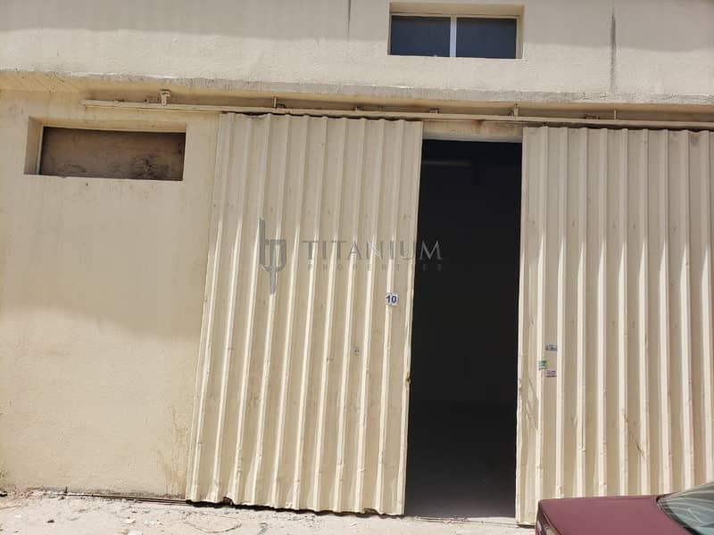 HOT DEAL  1,800 Sq Ft Warehouse. AED 38,999/- Only.