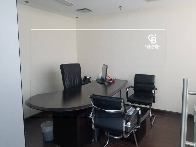 Fully Furnished spacious vacant Office for sale.