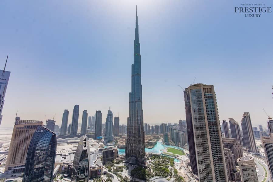 Fully Furnished | 5 Bedroom | Burj Khalifa View | Trophy Property