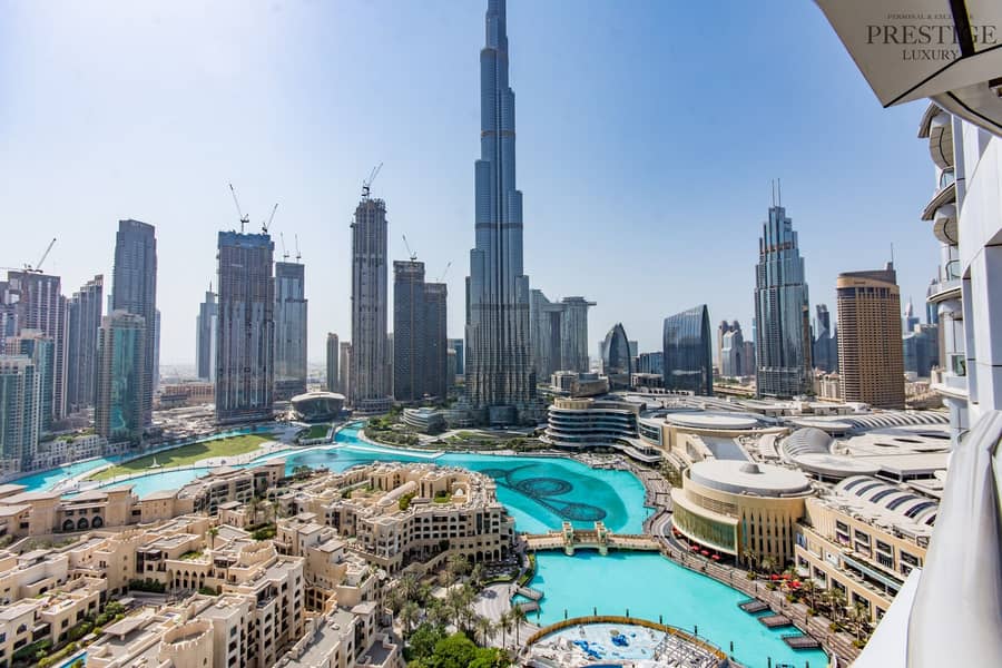 Furnished 02 Type | Full Burj Khalifa View