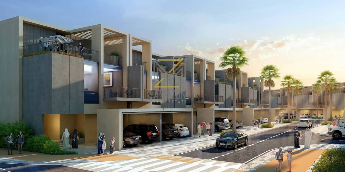 Beautiful four bedroomed spacious family home | Last  Townhouse in DSC - SEVILLA Dubai Sports City  Brand New