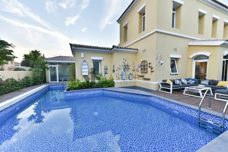 4 Bedroom Villa for Sale in Arabian Ranches, Dubai - Private Pool | Fully upgraded and Furnished Type A