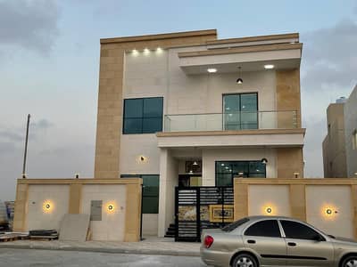 Own a villa in the most prestigious areas of Ajman, freehold for all nationalities, without a down payment from the owner directly on an asphalt stree