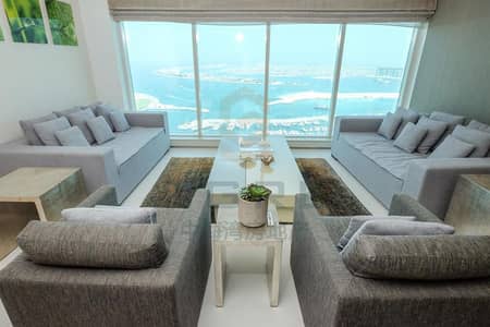 فلیٹ 3 غرف نوم للبيع في دبي مارينا، دبي - Full Sea View| High Floor | Fully Furnished