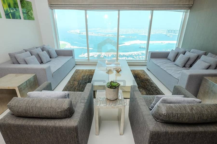 Full Sea View| High Floor | Fully Furnished