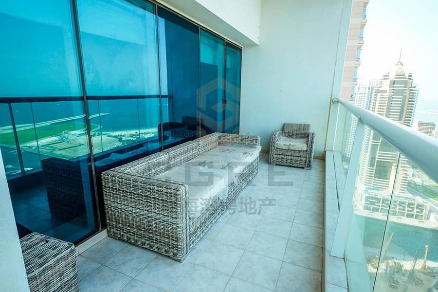 17 Full Sea View| High Floor | Fully Furnished