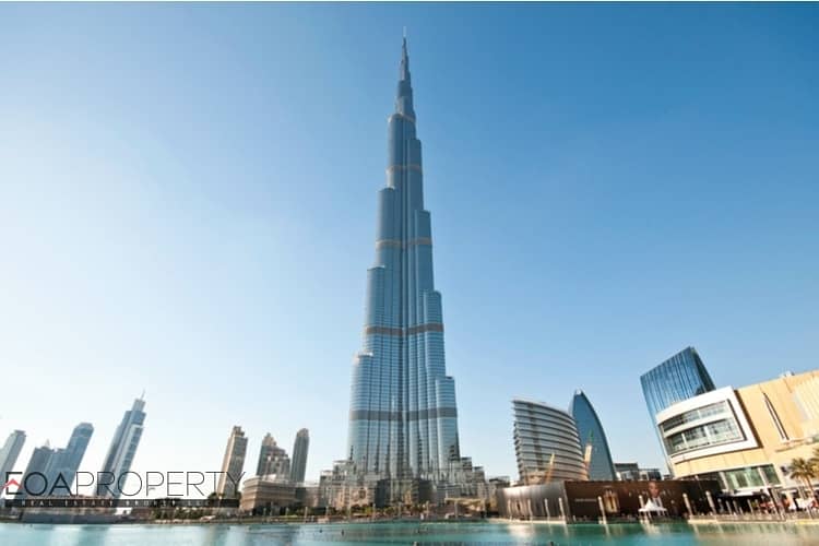 位于迪拜市中心，哈利法塔 2 卧室的公寓 3900000 AED - 5572842