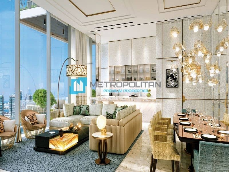 Квартира в Дубай Марина，Кавалли Тауэр, 3 cпальни, 16616000 AED - 5610338