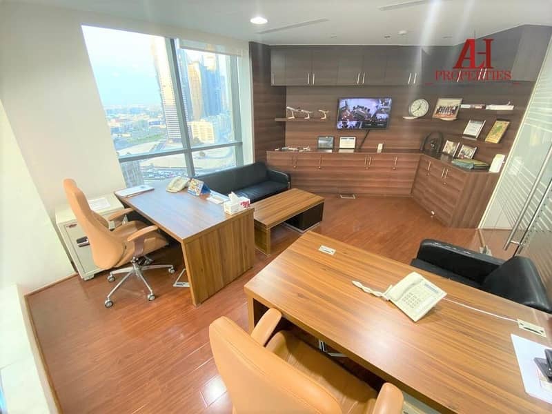 Fully furnished office | Close to metro | Vacant