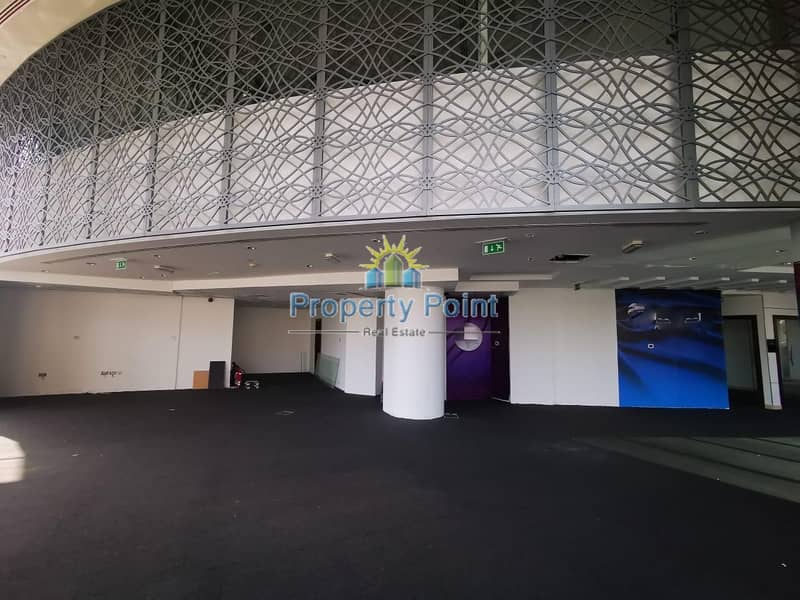 450 SQM Showroom for RENT | Full Gound Floor | Spacious Layout | Al Khalidiyah Area