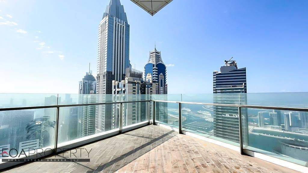 位于迪拜码头，码头23大厦 4 卧室的顶楼公寓 9800000 AED - 5611001