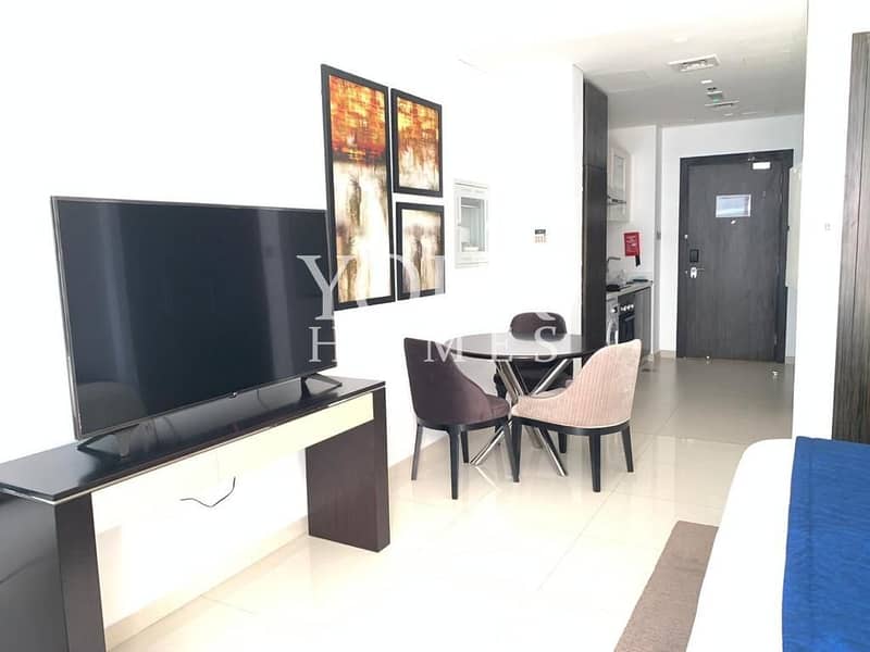 SO | Fully Furnished | Studio With Balcony |  Available Now