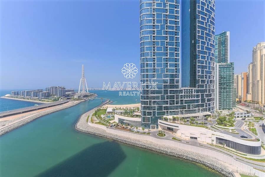 Brand New 1BR-Sea View | Chiller Free | High Floor