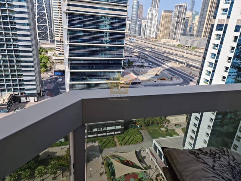 位于朱美拉湖塔 (JLT)，JLT Q区，新迪拜门1号 1 卧室的公寓 450000 AED - 5352859