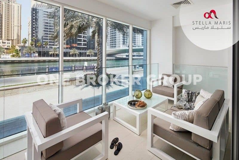 7 Spacious 1 Bed w/ Full Sea View|Resale