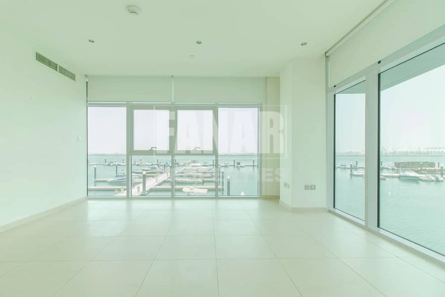 Marina View| Balcony| Premium Layout| Waterfront Community