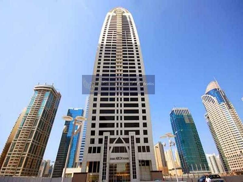 شقة في برج قوس دبي،مجمع G،أبراج بحيرات الجميرا 1 غرفة 744999 درهم - 5606777