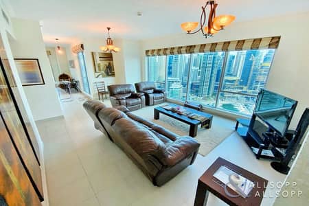 3 Bedroom Flat for Sale in Dubai Marina, Dubai - Full Marina View | Vacant | Exclusive | 3 Bed